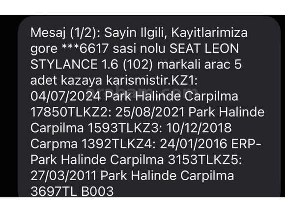 Sahibinden temiz Seat Leon 1.6 Stylance 2006 Model 