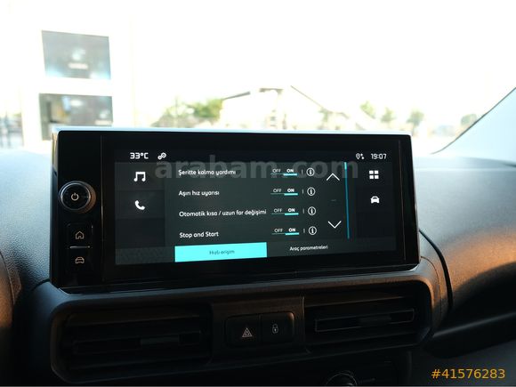 OTOSTORE'DAN Berlingo 1.5 BlueHDI Max EAT8 2025