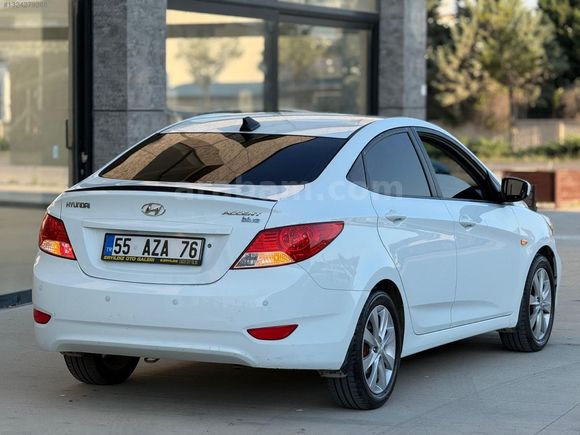 2012 MODEL 1.4 CVVT MODE PLUS ACCENT BLUE TAMİZ AİLE ARACI