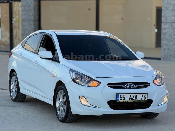 2012 MODEL 1.4 CVVT MODE PLUS ACCENT BLUE TAMİZ AİLE ARACI