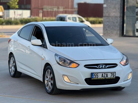 2012 MODEL 1.4 CVVT MODE PLUS ACCENT BLUE TAMİZ AİLE ARACI