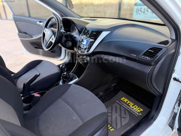 2012 MODEL 1.4 CVVT MODE PLUS ACCENT BLUE TAMİZ AİLE ARACI