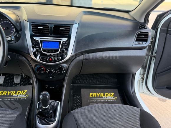 2012 MODEL 1.4 CVVT MODE PLUS ACCENT BLUE TAMİZ AİLE ARACI