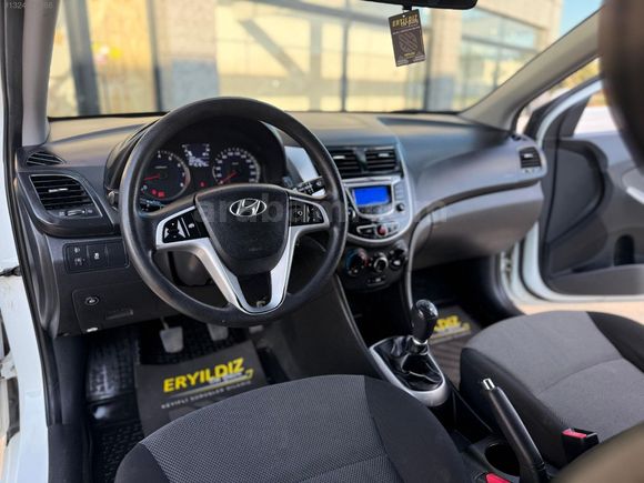 2012 MODEL 1.4 CVVT MODE PLUS ACCENT BLUE TAMİZ AİLE ARACI