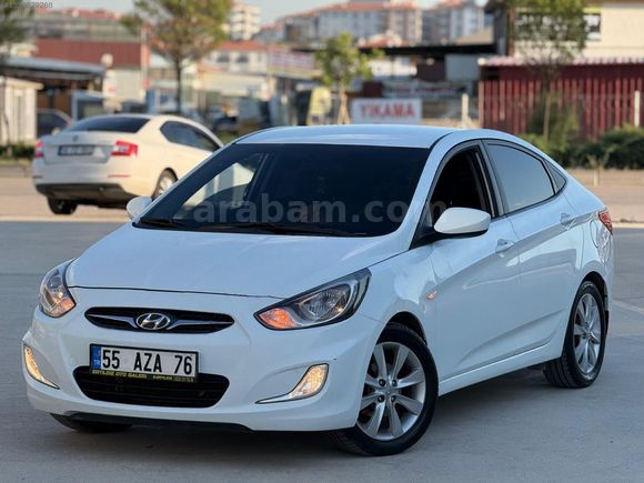 2012 MODEL 1.4 CVVT MODE PLUS ACCENT BLUE TAMİZ AİLE ARACI