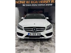 Sahibinden Mercedes - Benz C 200 D AMG 2018 Model  100.000 km Beyaz