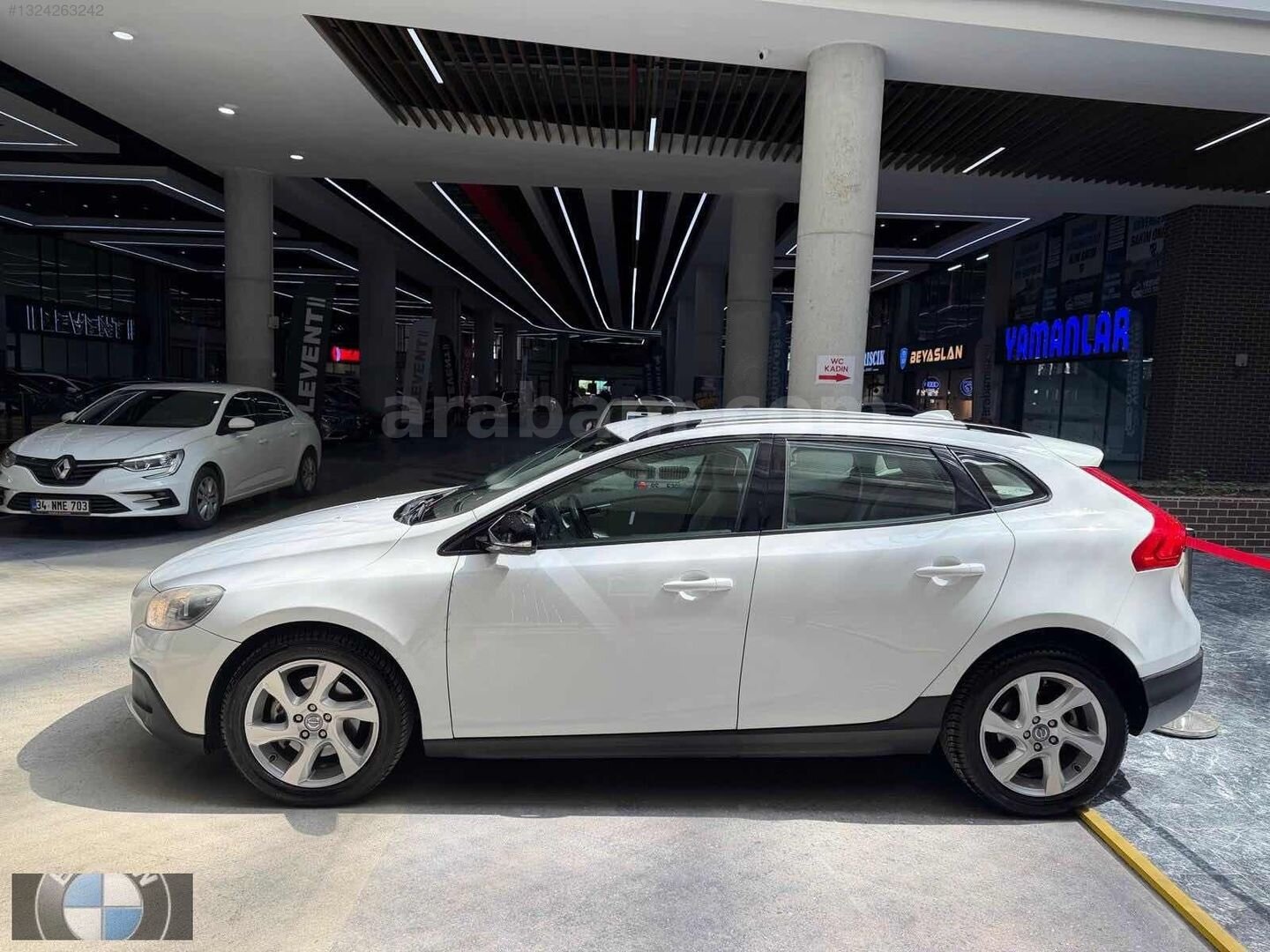 Galeriden Volvo V40 Cross Country 1.6 D Premium 2014 Model Ankara 150.000 km Beyaz 4