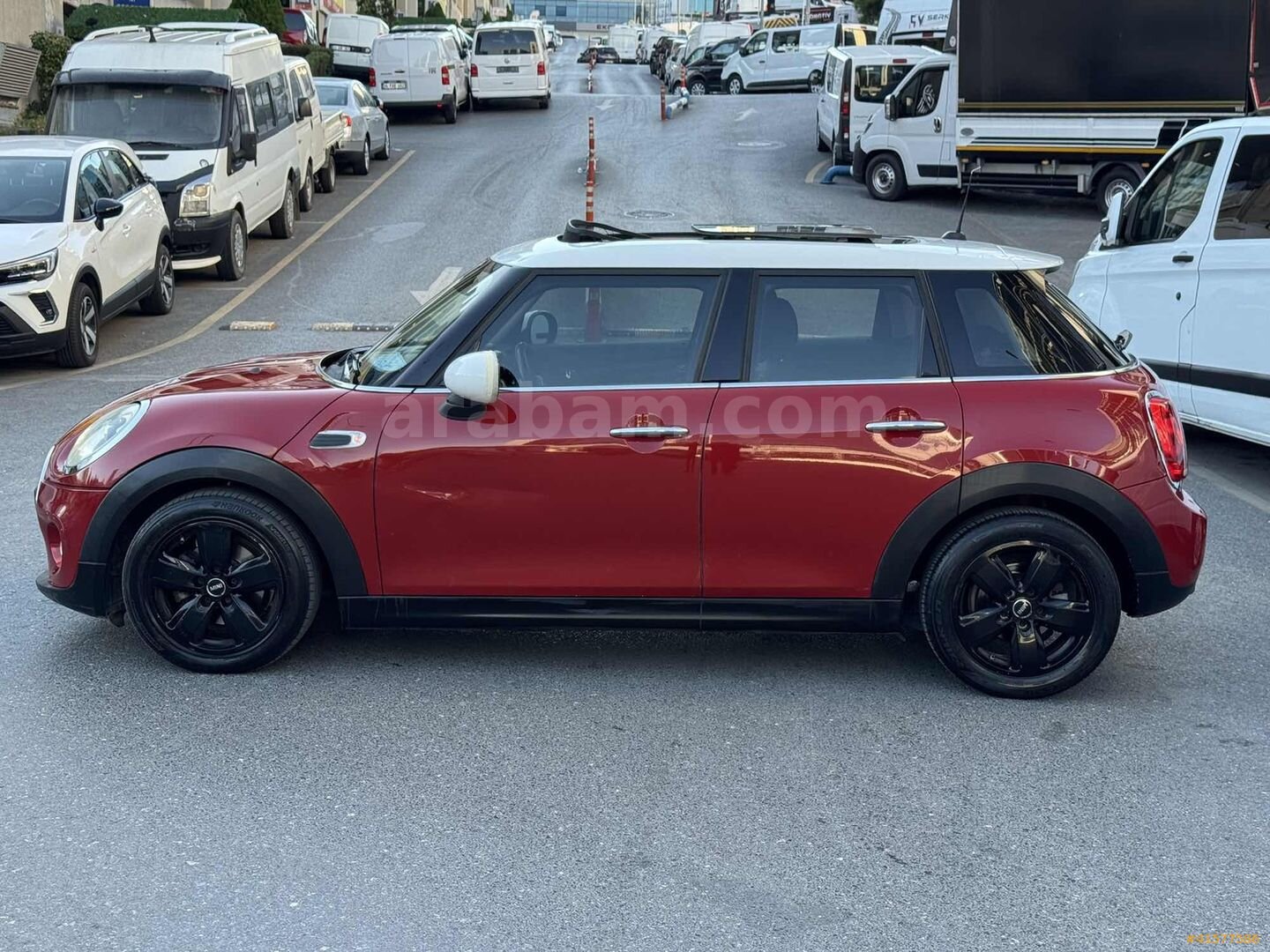 Galeriden Mini Cooper 1.5 D Türkiye Paketi 2015 Model İstanbul 143.483 km Kırmızı 4