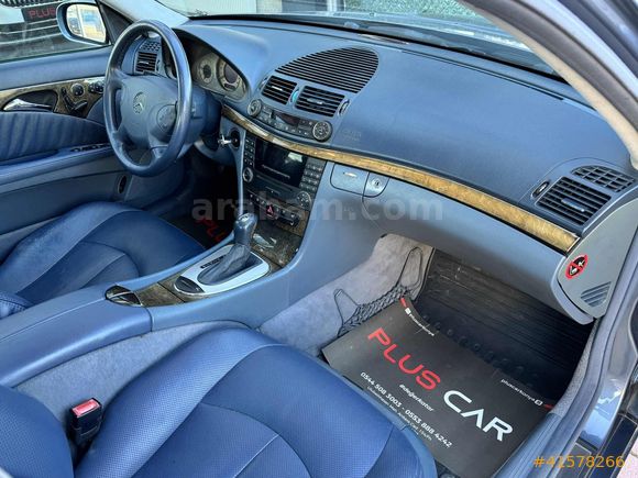 "PLUSCAR" 2004 MERCEDES BENZ E 270 CDİ AVANTGARDE EMSALSİZ