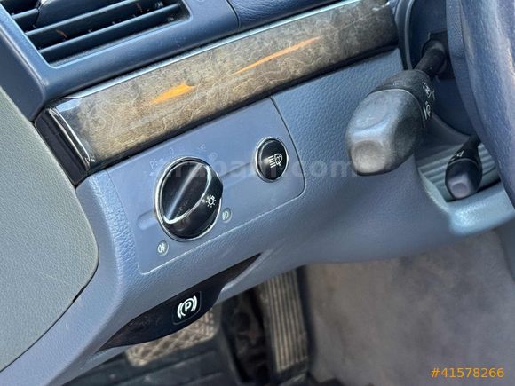 "PLUSCAR" 2004 MERCEDES BENZ E 270 CDİ AVANTGARDE EMSALSİZ