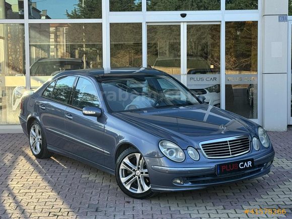 "PLUSCAR" 2004 MERCEDES BENZ E 270 CDİ AVANTGARDE EMSALSİZ