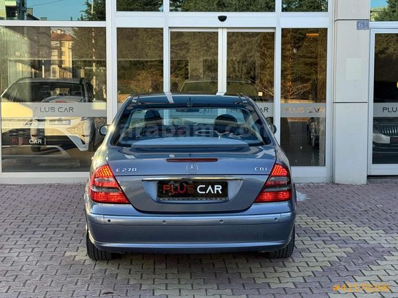 "PLUSCAR" 2004 MERCEDES BENZ E 270 CDİ AVANTGARDE EMSALSİZ