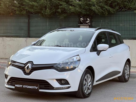 DEGİŞENSİZ BAKIMLI DÜŞÜK KM 2017 CLIO SW K.KARTINA 12 TAKSIT