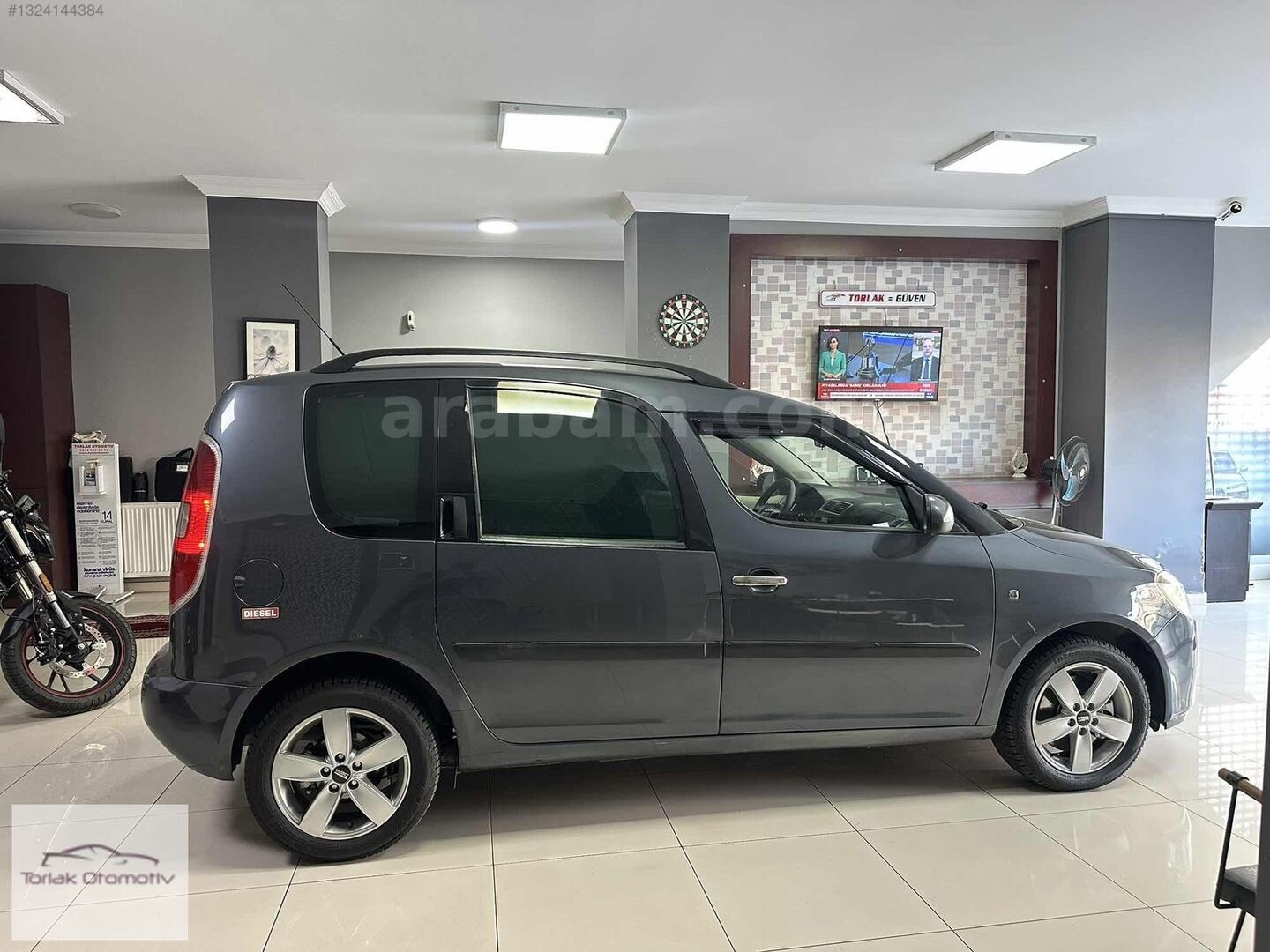 Galeriden Skoda Roomster 1.4 TDI Comfort 2008 Model İstanbul 313.000 km Gri 7
