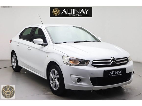ALTINAY-2013 CITROEN C-ELYSEE 1.2 VTİ HATASIZ 146.000 KM ' DE