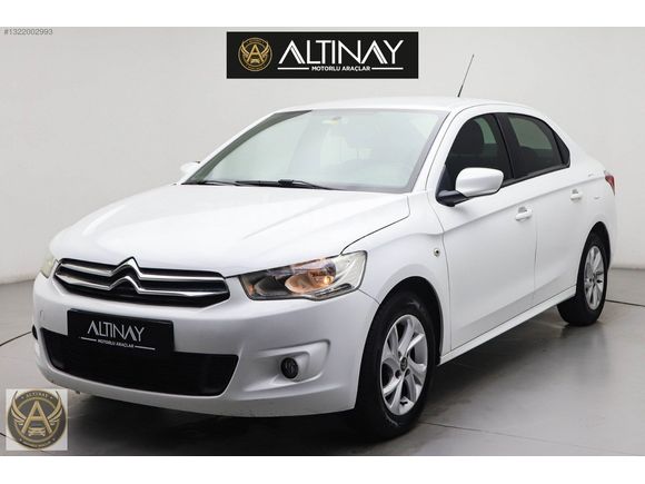 ALTINAY-2013 CITROEN C-ELYSEE 1.2 VTİ HATASIZ 146.000 KM ' DE