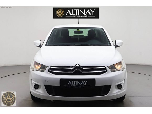 ALTINAY-2013 CITROEN C-ELYSEE 1.2 VTİ HATASIZ 146.000 KM ' DE