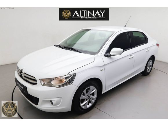 ALTINAY-2013 CITROEN C-ELYSEE 1.2 VTİ HATASIZ 146.000 KM ' DE