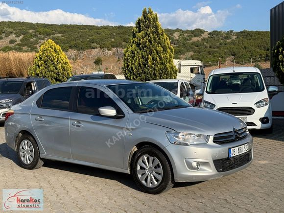 2016 CİTROEN C ELYSEE 1.2 VTİ OTOMATİK 110 BİNDE HASAR KAYITSIZ