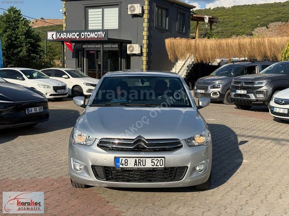 2016 CİTROEN C ELYSEE 1.2 VTİ OTOMATİK 110 BİNDE HASAR KAYITSIZ