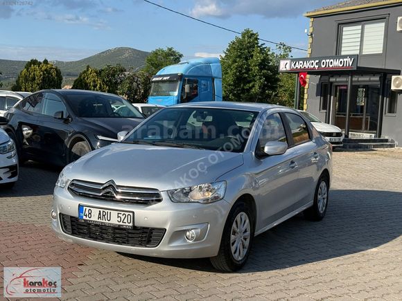 2016 CİTROEN C ELYSEE 1.2 VTİ OTOMATİK 110 BİNDE HASAR KAYITSIZ