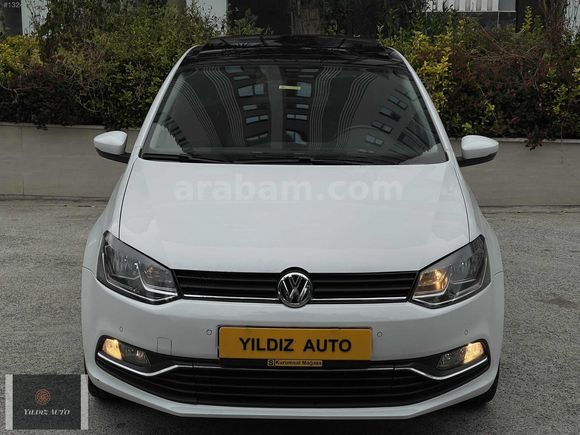 YILDIZ'DAN 2016 VOLKSWAGEN POLO 1.2 TSİ ALLSTAR HATASIZ