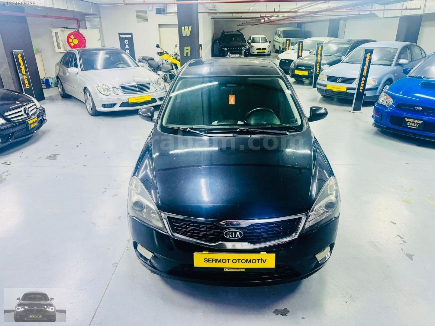Galeriden Kia Ceed 1.6 CRDi Motion 2012 Model İstanbul 280.000 km Siyah 2