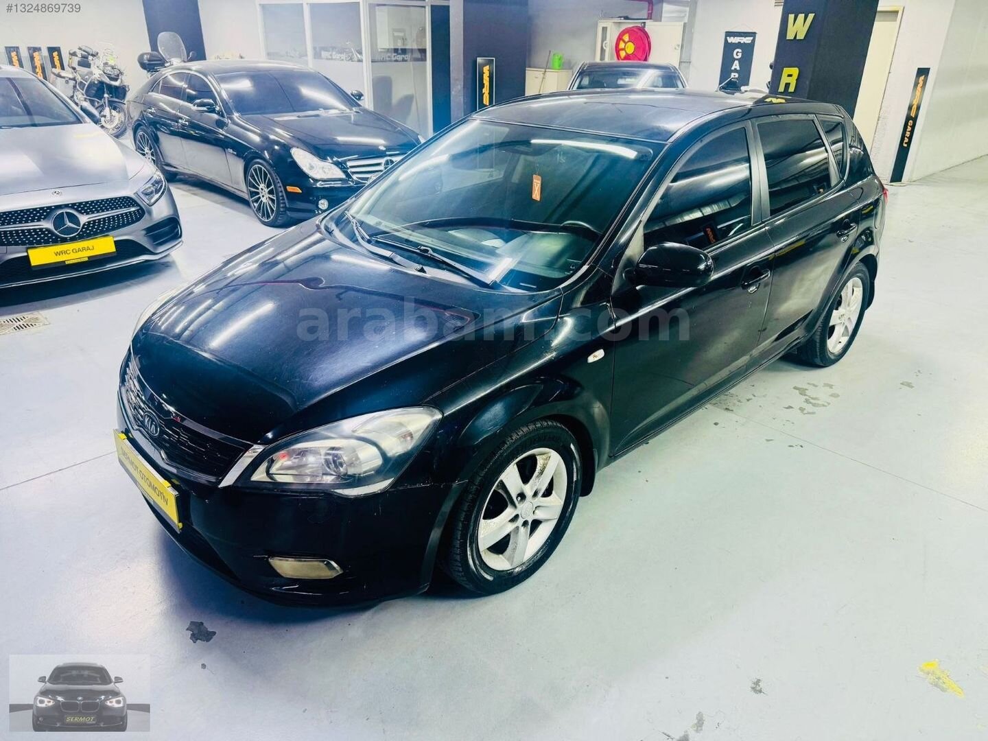 Galeriden Kia Ceed 1.6 CRDi Motion 2012 Model İstanbul 280.000 km Siyah 3