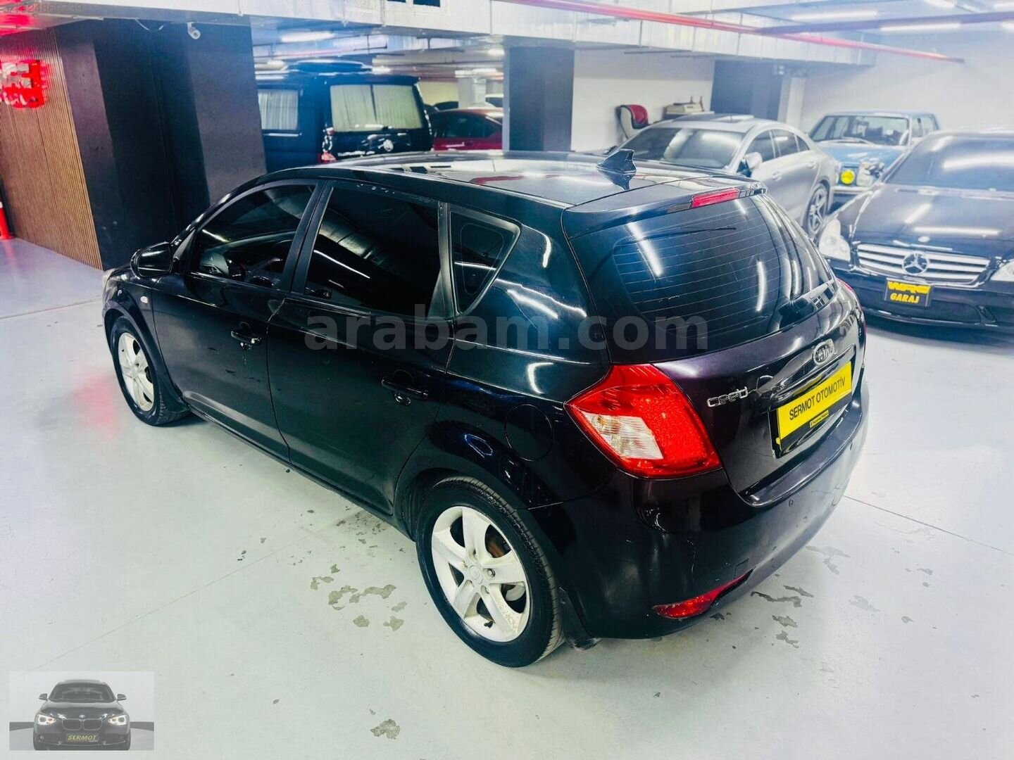 Galeriden Kia Ceed 1.6 CRDi Motion 2012 Model İstanbul 280.000 km Siyah 4