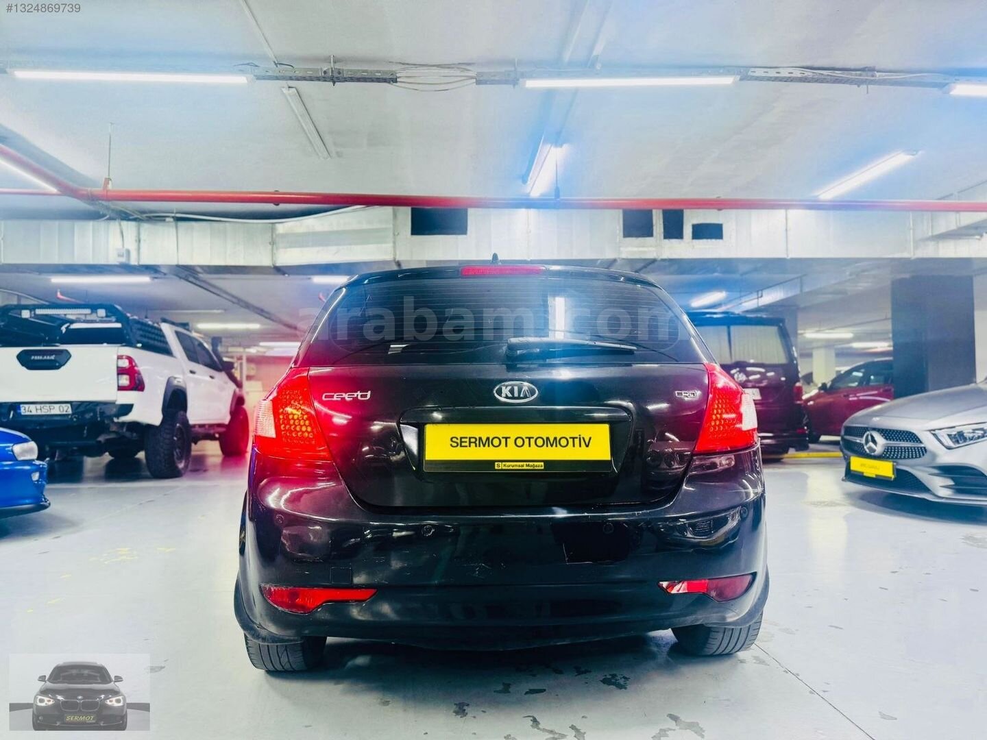 Galeriden Kia Ceed 1.6 CRDi Motion 2012 Model İstanbul 280.000 km Siyah 5