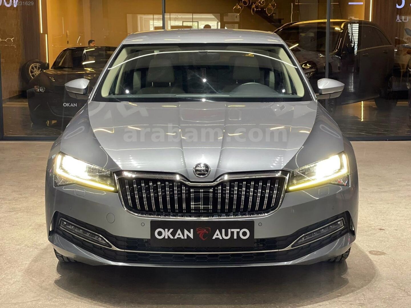 Galeriden Skoda SuperB 1.6 TDI Premium 2019 Model Ankara 80.100 km Gri 2
