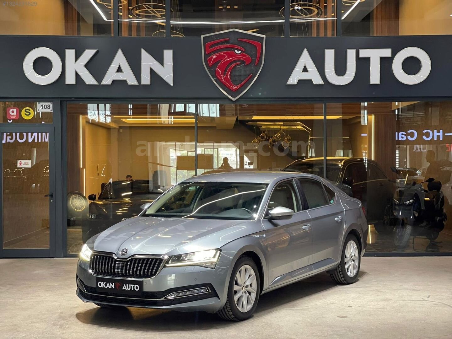 Galeriden Skoda SuperB 1.6 TDI Premium 2019 Model Ankara 80.100 km Gri 3