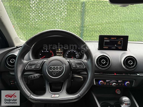 AUDİ A3 2016 MDL CAM TAVANLI S~LİNE DİREKSİYON