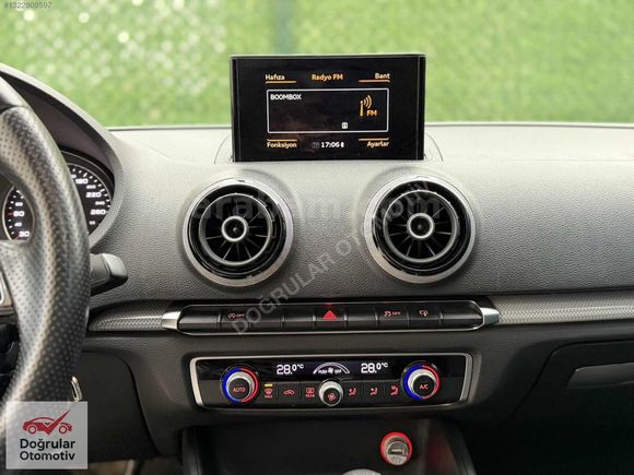 AUDİ A3 2016 MDL CAM TAVANLI S~LİNE DİREKSİYON