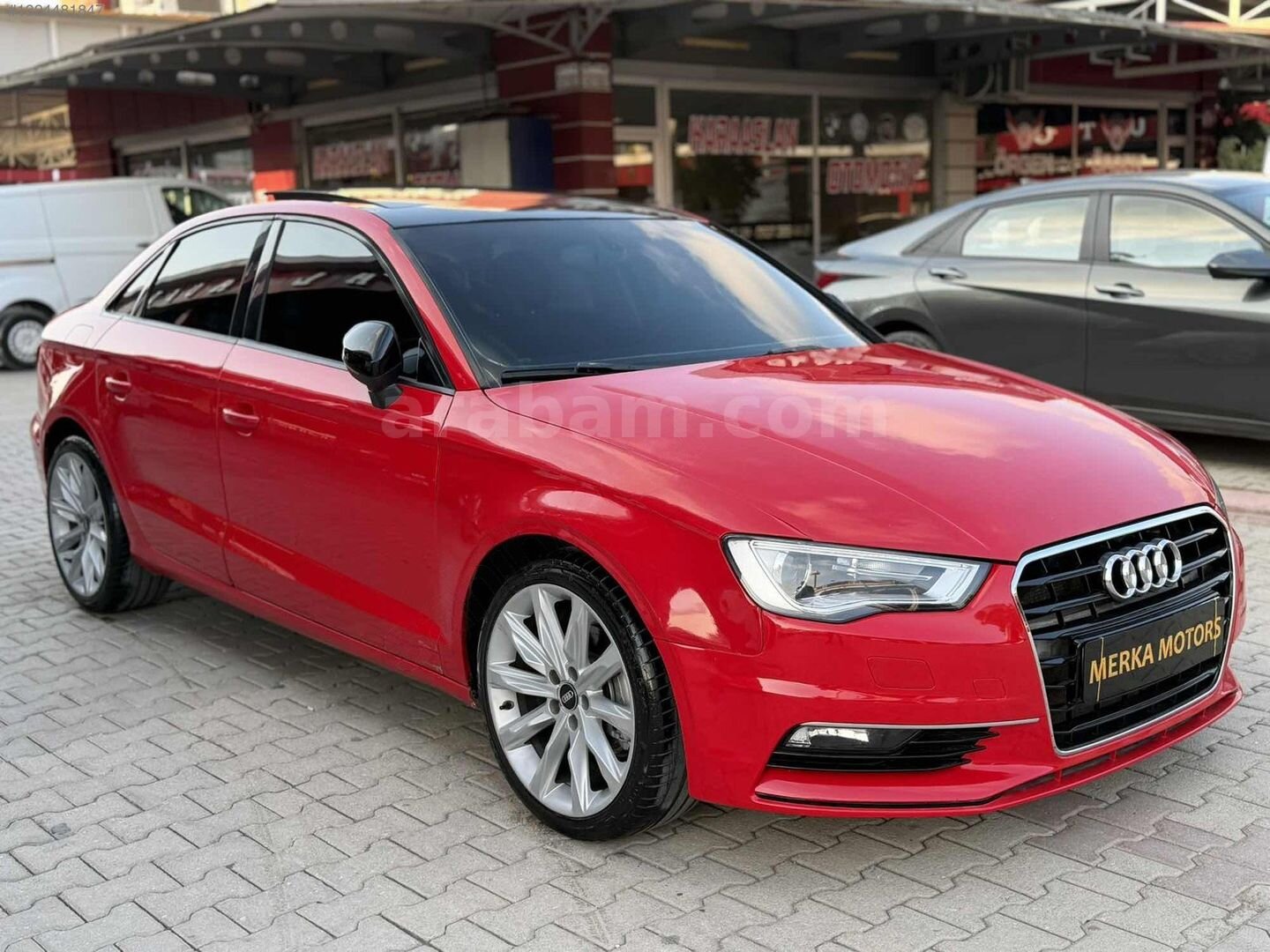 Galeriden Audi A3 Sedan 1.6 TDI Ambition 2014 Model Adana 300.000 km Kırmızı 7