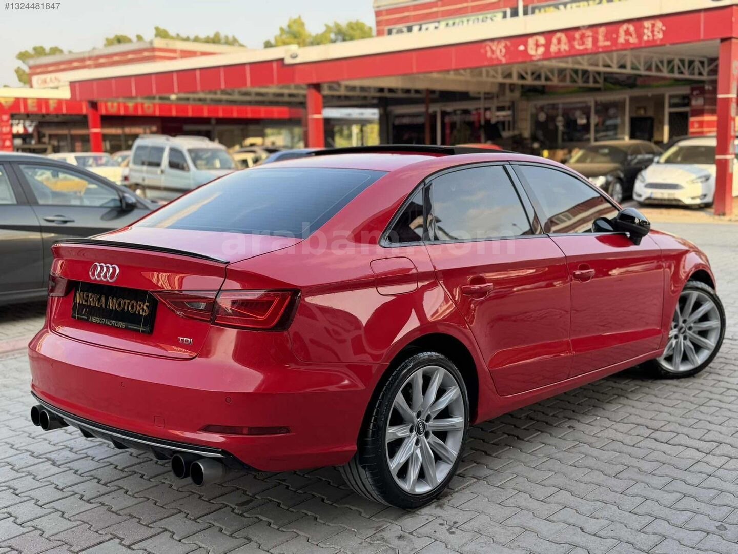 Galeriden Audi A3 Sedan 1.6 TDI Ambition 2014 Model Adana 300.000 km Kırmızı 4