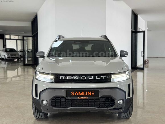 SAMLİNE'DAN 2025 RENAULT DUSTER 4X4 1.2 TECHNO HATASIZ TRAMERSİZ