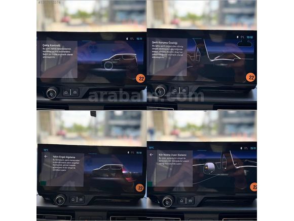 SAMLINE OTOMOTIV"DEN CİTROEN BERLİNGO MAX XTR CAM TAVANLI