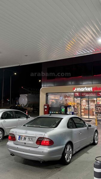 Sahibinden Mercedes - Benz CLK 200 Kompressor Elegance 2001 Model Samsun 442.000 km Gri