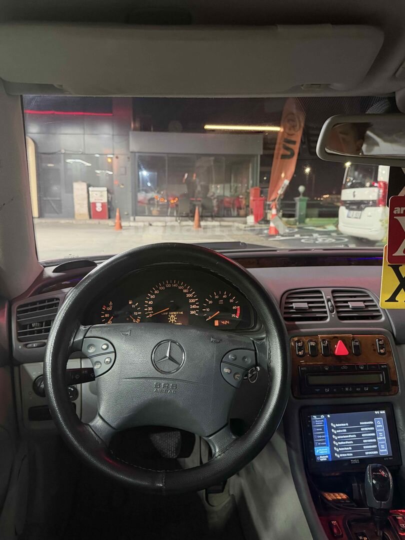 Sahibinden Mercedes - Benz CLK 200 Kompressor Elegance 2001 Model Samsun 442.000 km Gri 7
