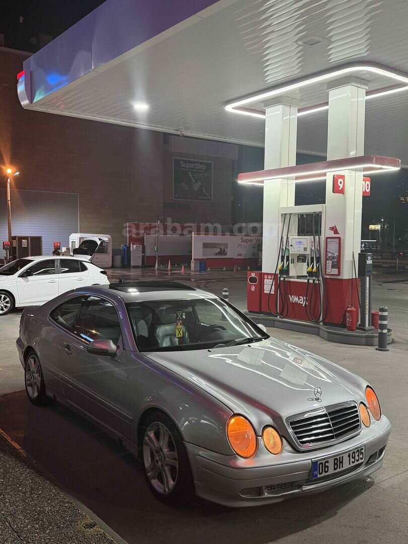 Sahibinden Mercedes - Benz CLK 200 Kompressor Elegance 2001 Model Samsun 442.000 km Gri 6