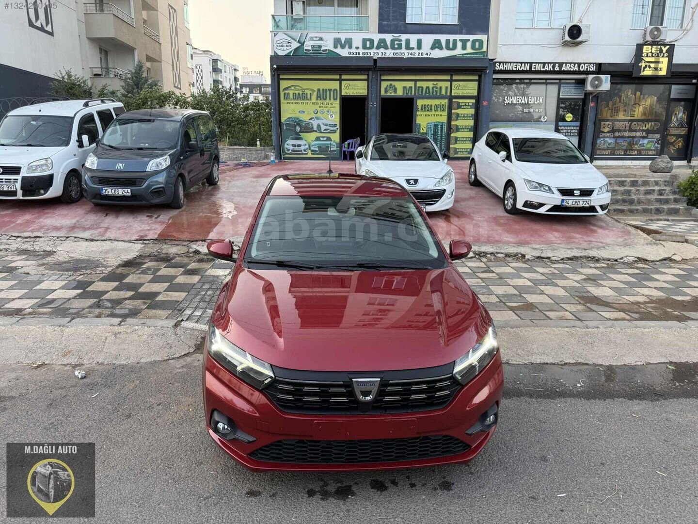 Galeriden Dacia Sandero 1.0 TCe Prestige 2021 Model Diyarbakır 36.000 km Kırmızı 1