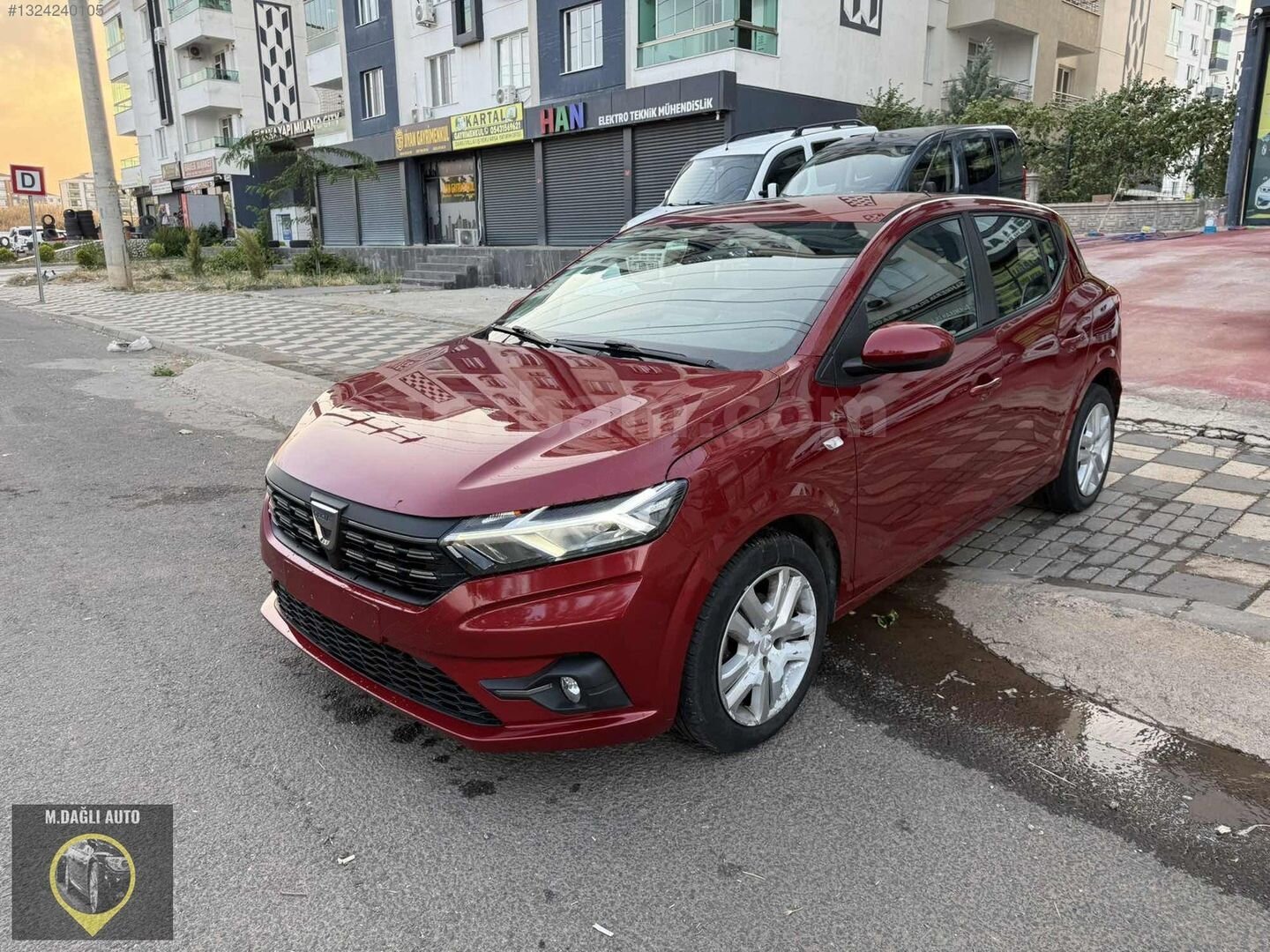 Galeriden Dacia Sandero 1.0 TCe Prestige 2021 Model Diyarbakır 36.000 km Kırmızı 4