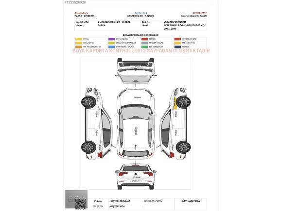 2025 CUPRA TERRAMAR 1.5 E-TSI VZ-LİNE