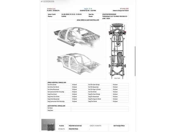 2025 CUPRA TERRAMAR 1.5 E-TSI VZ-LİNE
