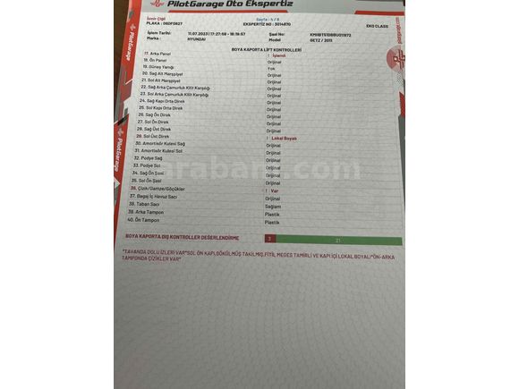 Yetkili servis bakımlı Getz 