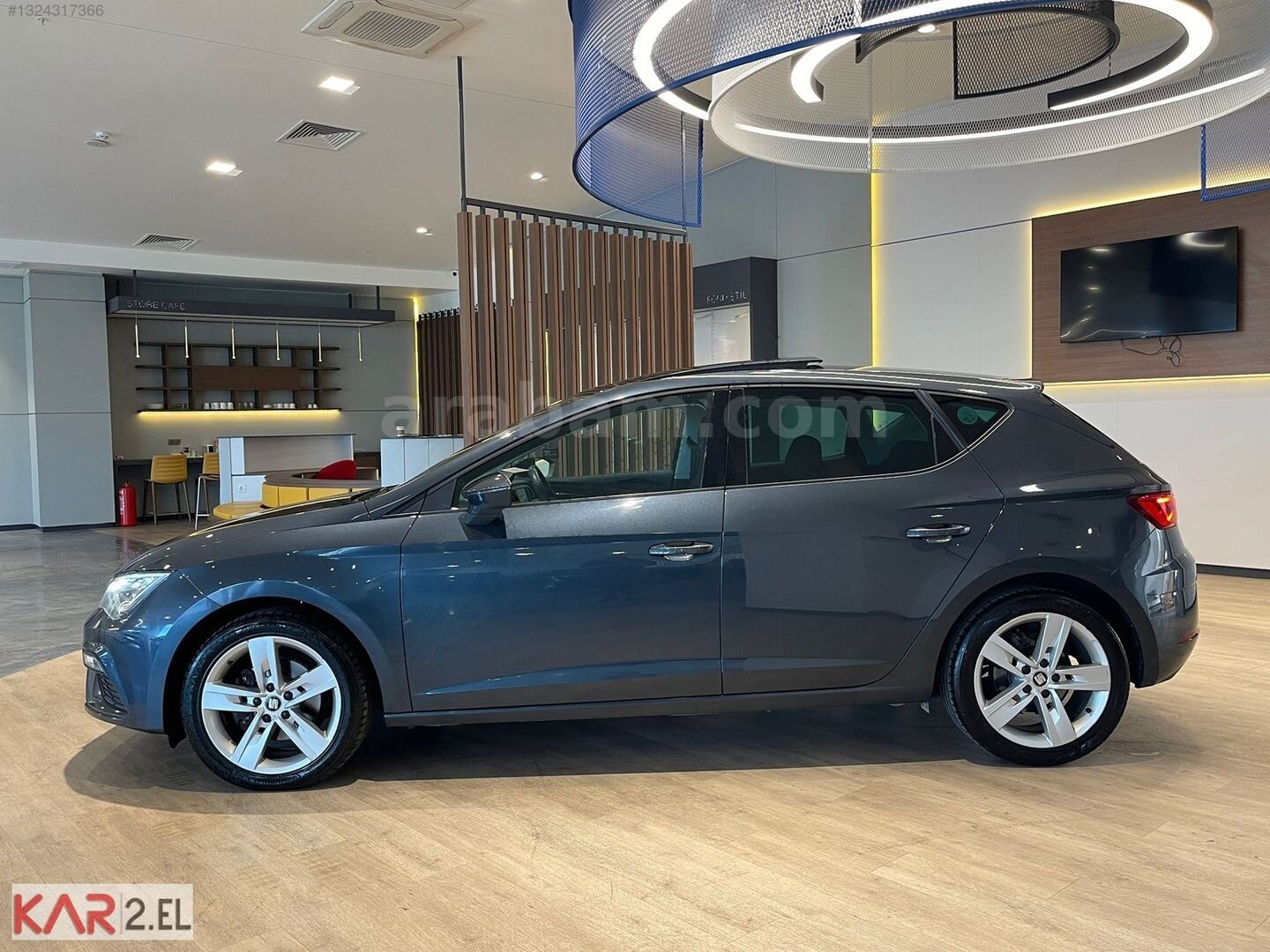 Galeriden Seat Leon 1.6 TDI FR 2019 Model İstanbul 103.750 km Gri 5