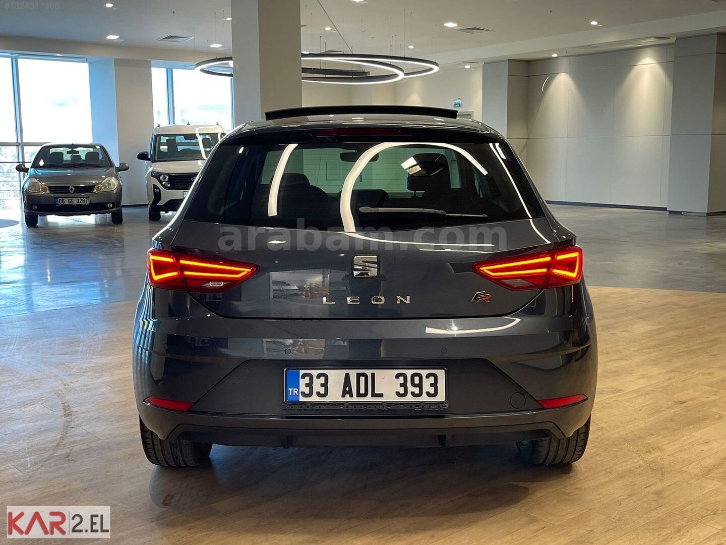 Galeriden Seat Leon 1.6 TDI FR 2019 Model İstanbul 103.750 km Gri 7