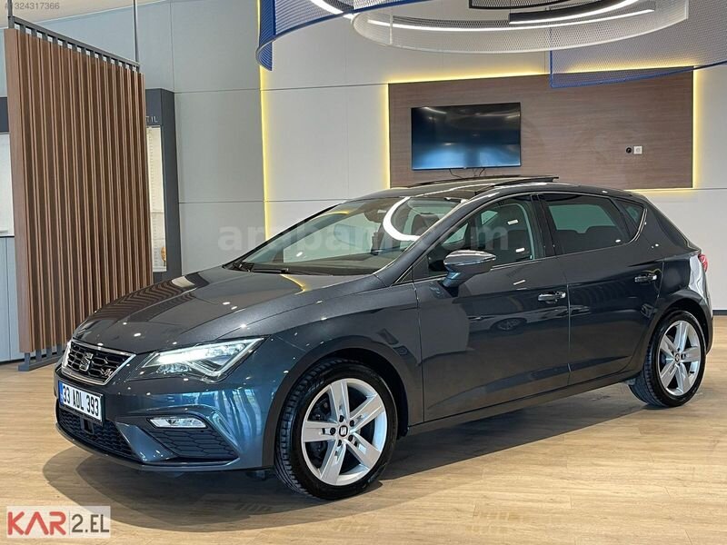 Galeriden Seat Leon 1.6 TDI FR 2019 Model İstanbul 103.750 km Gri
