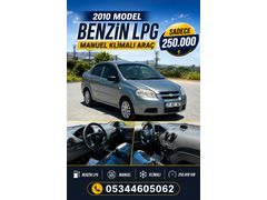 Galeriden Chevrolet Aveo 1.4 SX 2010 Model Hatay
